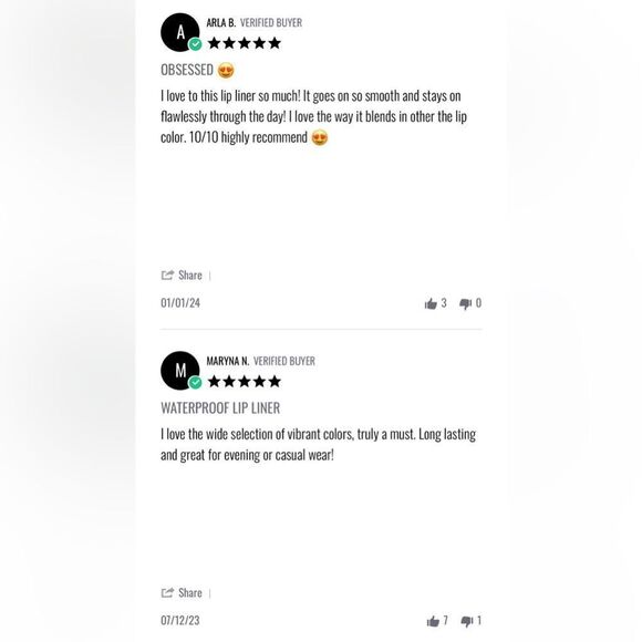 IL MAKIAGE Waterproof Lipliner in Antique (Rose) 501. Full Size. Brand N… - Picture 10 of 13